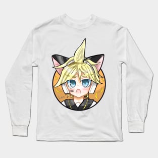 Len Kagamine Vocaloid; by Kībo-Kībo Long Sleeve T-Shirt